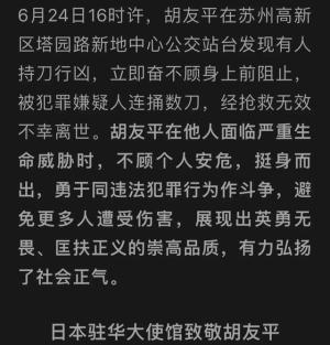 胡友平去世：日本使馆降半旗致敬，网络喷子闭嘴，畸形爱国危害大-图3